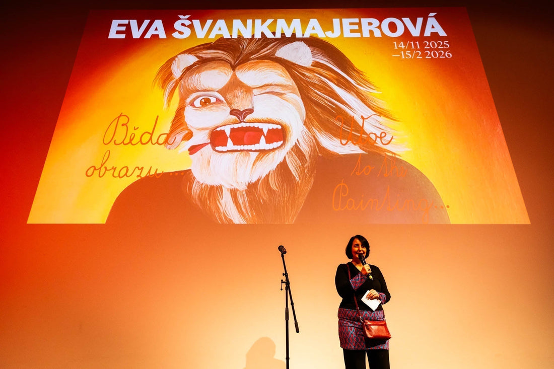 Výstava Evy Švankmajerové v DOXu