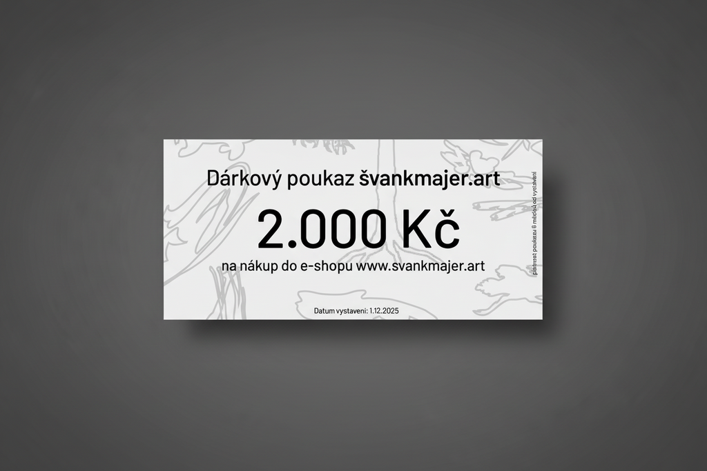 Dárkový poukaz na 2 000 Kč